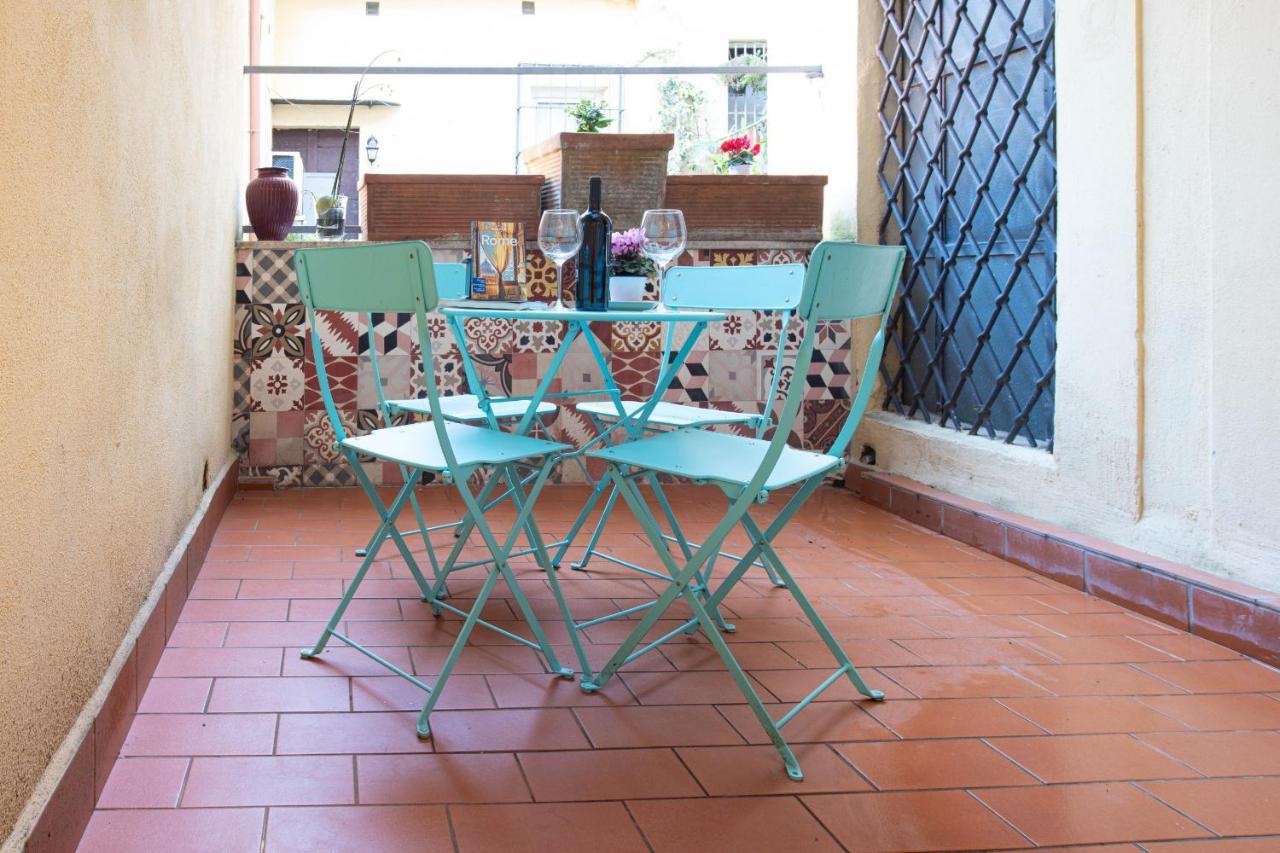 Trastevere Colorful Apartment With Terrace! Рим Экстерьер фото