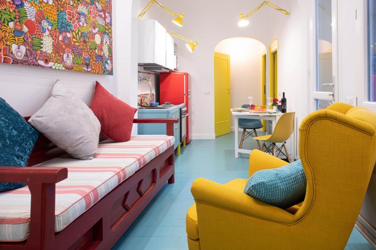 Trastevere Colorful Apartment With Terrace! Рим Экстерьер фото